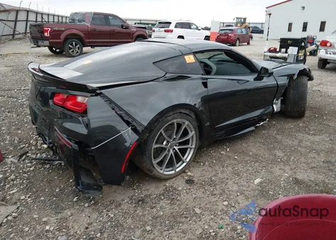 2019 Chevrolet Corvette Grand Sport z USA, uszkodzony, nr VIN 1G1YY2D73K5101062